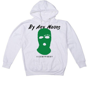 jordan 13 lucky green hoodie