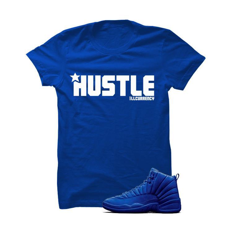 jordan 12 blue shirt