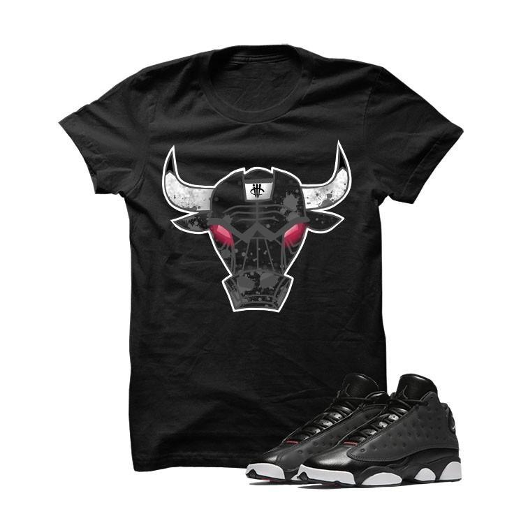 pink black and white jordan shirt