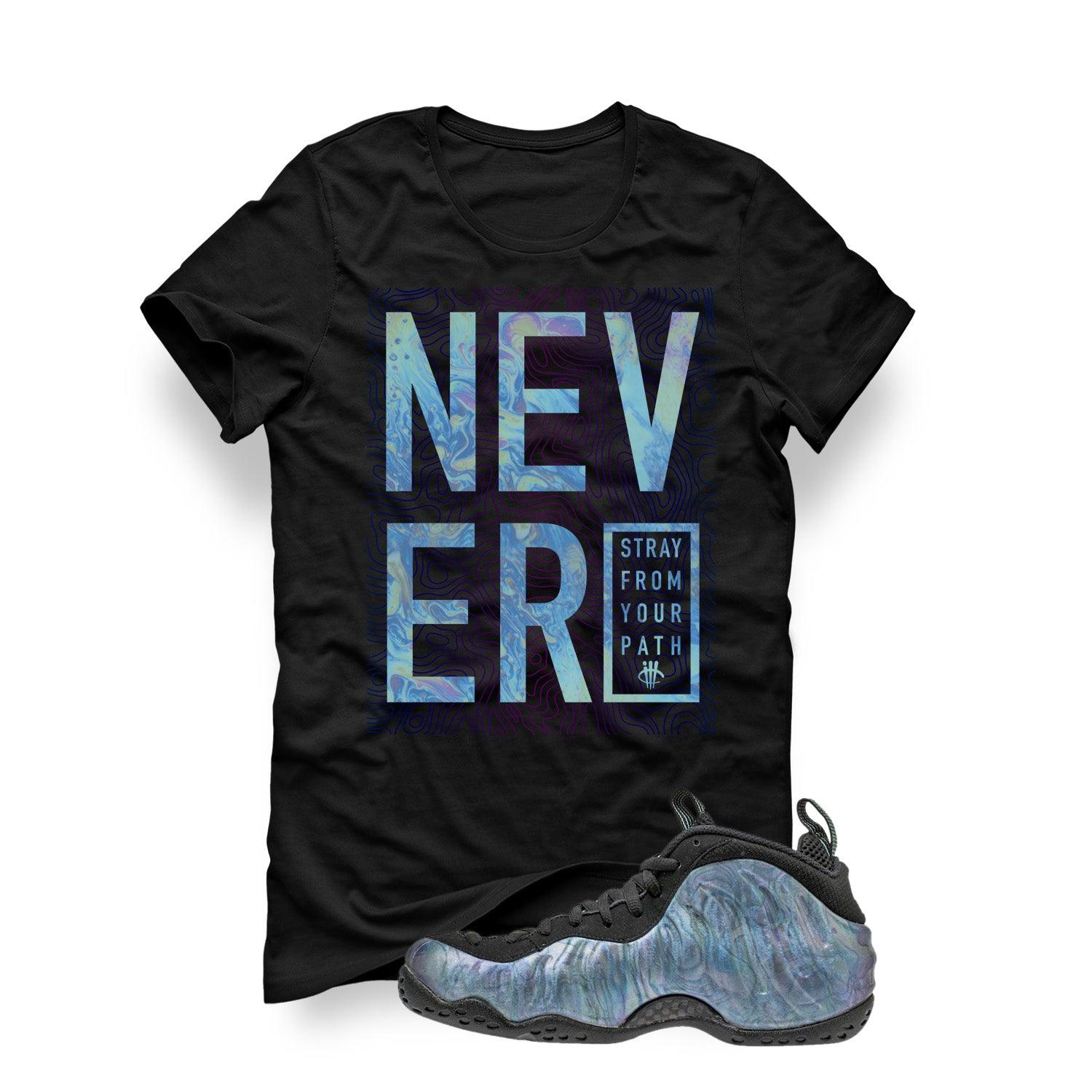 abalone foamposite shirt