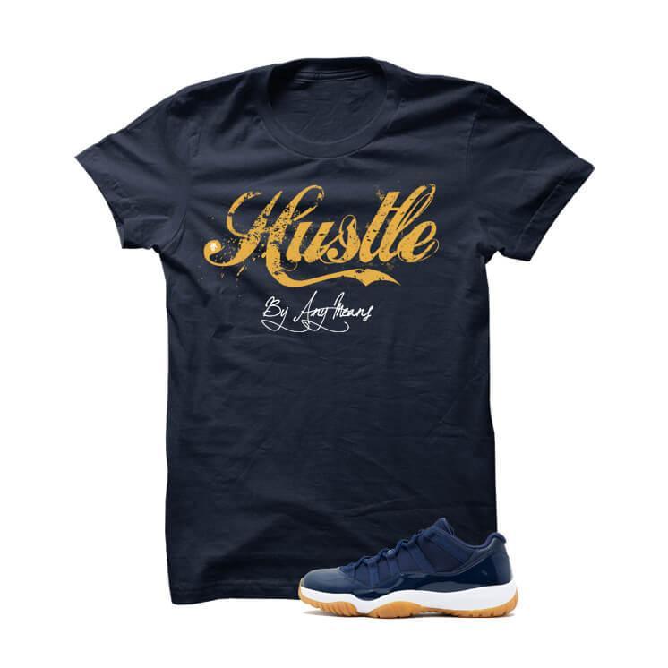 navy jordan shirt