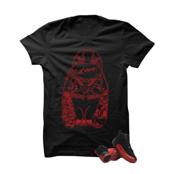 Air Jordan 12 Flu Game Matching Sneaker Shirts | illCurrency ...