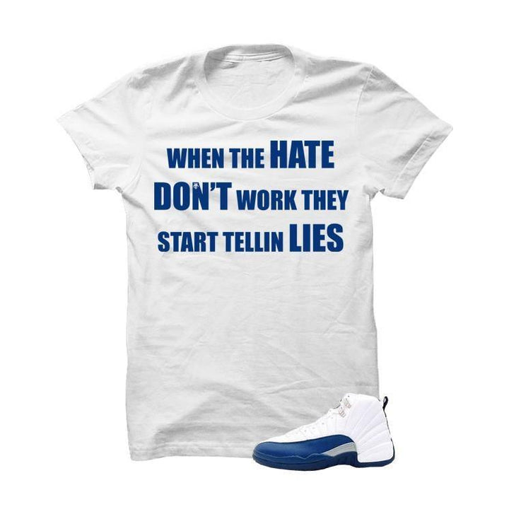 jordan 12 french blue shirt