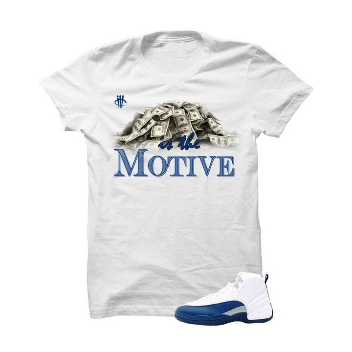 jordan 12 french blue shirt