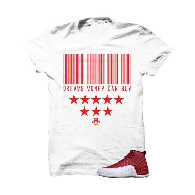 red jordan 12 shirt