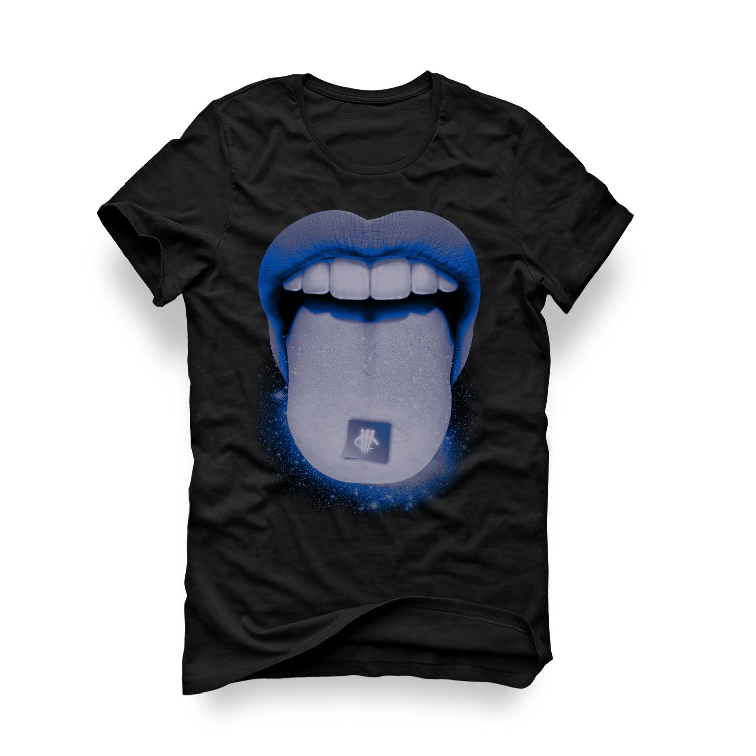 diffused blue jordan shirt