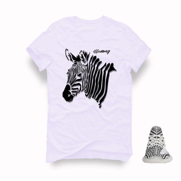 t shirt yeezy zebra