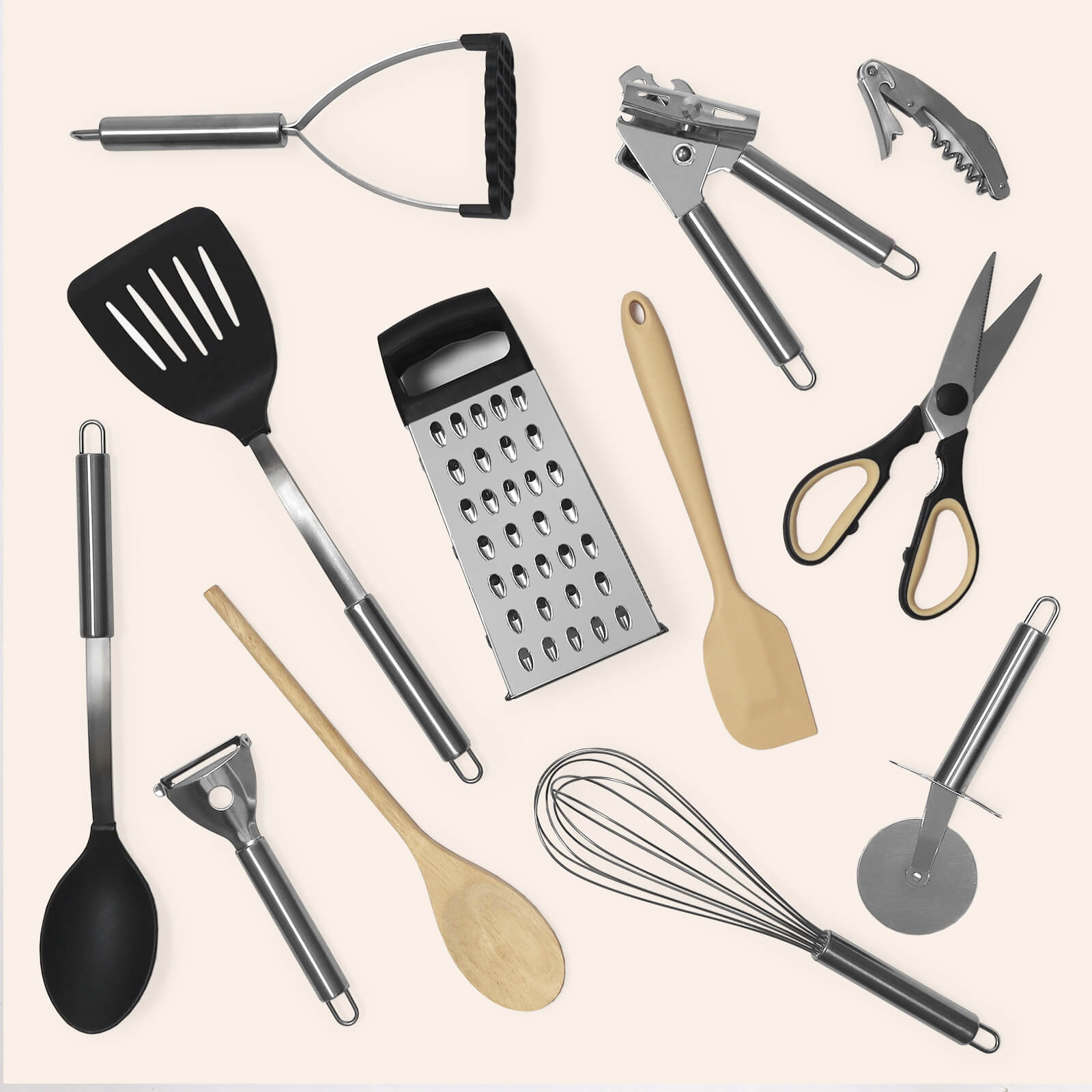 NEW WSOK BOM Kitchen Starter Set Serves 8  Kitchen essentials, Gadgets kitchen  cooking, Kitchenware