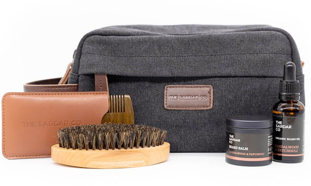 beard care travel kit gift idea
