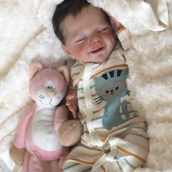 reborn baby dolls boy sleeping