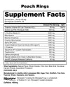 Supplement Facts for DEFCON1 Peach Rings 