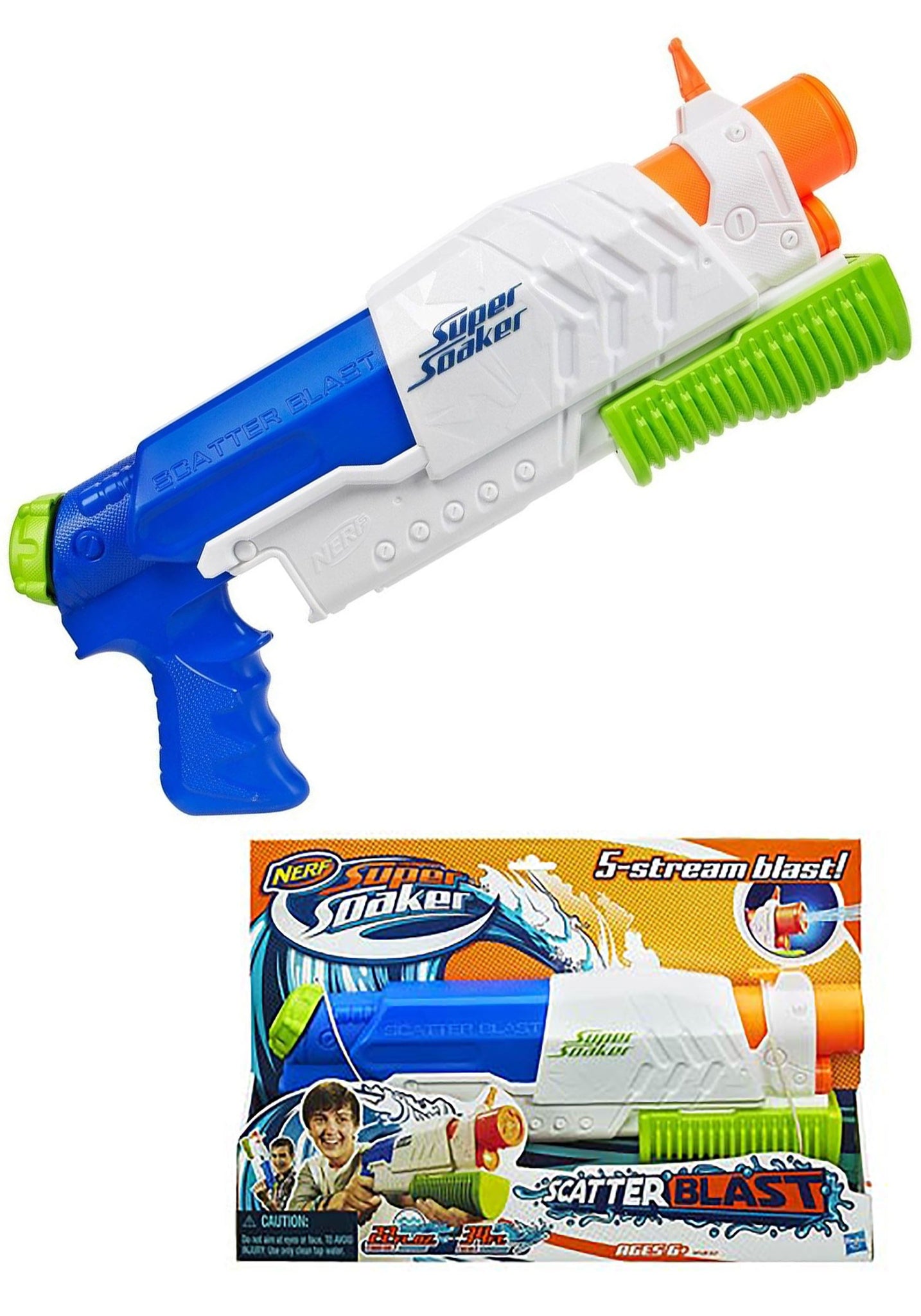 nerf super soaker scatterblast