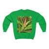 FOREST - Unisex Heavy Blend™ Crewneck Sweatshirt - The Bromeliad and The East Peak from Mt Britton tower - El Yunque rainforest PR Sweatshirt Printify