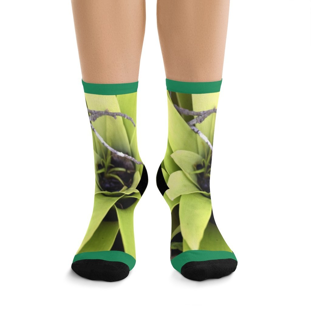 AOP socks TRIBE in CA - Tropical plants from Puerto Rico - get your Feet@Nature freeshipping - Yunque Store