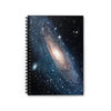 Spiral Notebook - Ruled LineThe Andromeda galaxy - closest to the Earth at 2.5 million light-years - NASA image - Yunque Store