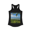 Women's Ideal Racerback Tank - Paradise path in 14km Tradewinds Trail - El Yunque rainforest PR - a unique view on this trail - Yunque Store