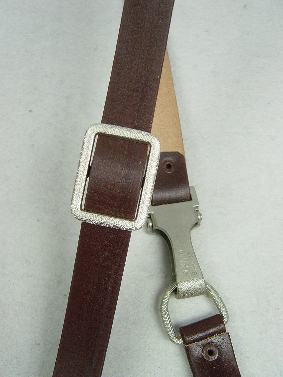 WW2 German Elite Cross Strap Dark Brown – Hikishop