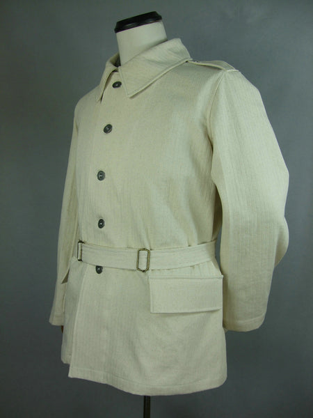 WW2 France French Army Model 1938 Bourgeron Jacket HBT Linen