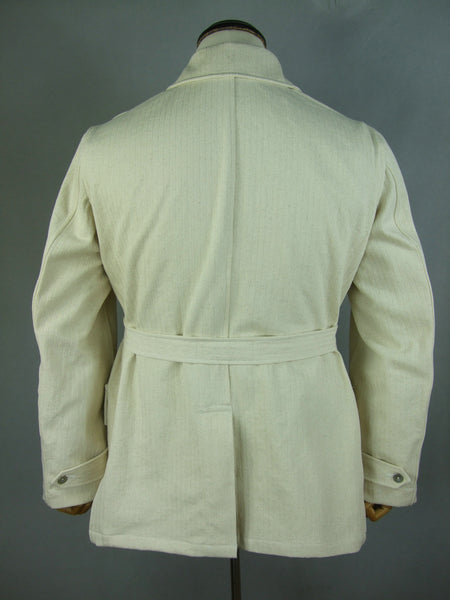 WW2 France French Army Model 1938 Bourgeron Jacket HBT Linen