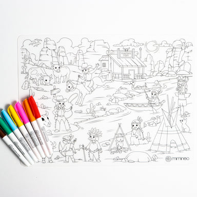 Traveling Coloring Mat & Character — MKS Miminoo