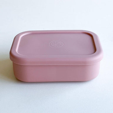 Silicone Bento Lunch & Snack Box for kids adults Terracotta MKS Miminoo