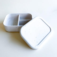 Silicone Bento Lunch & Snack Box for kids adults Terracotta MKS