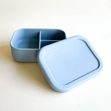 3 COMPARTMENT SILICONE BENTO LUNCH BOX - BLUE – ME AND YOU BAMBINO