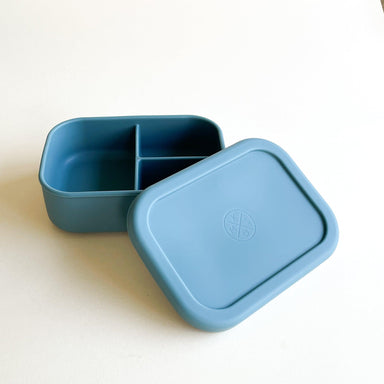 3 COMPARTMENT SILICONE BENTO LUNCH BOX - BLUE – ME AND YOU BAMBINO