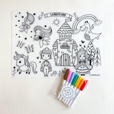 My Picasso Mat Colouring Activity Box - Placemat + Washable Markers–  SaferOptics