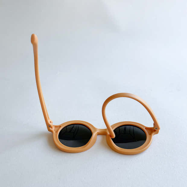 New Flexible, Resistant & Polarized UV 400 Kids Sunglasses Mustard 1