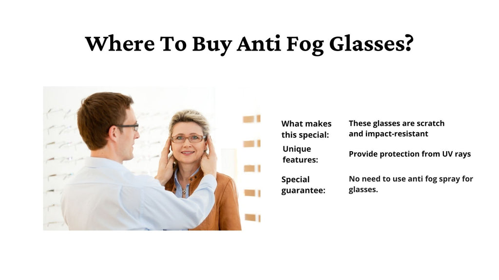 Where To Buy Anti Fog Glasses