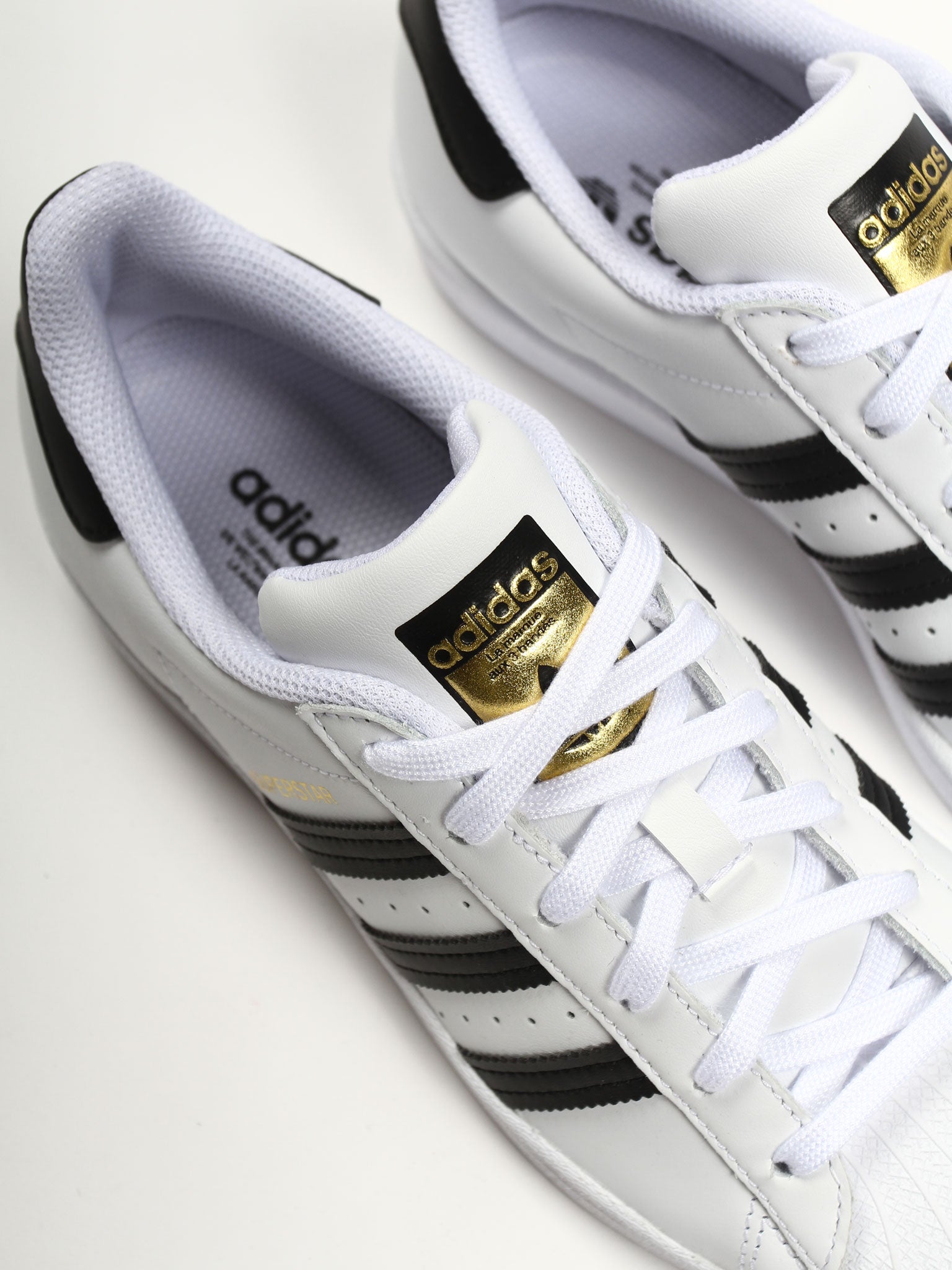 Shop Adidas Originals Superstar In Ftwht/cblack/ftwht