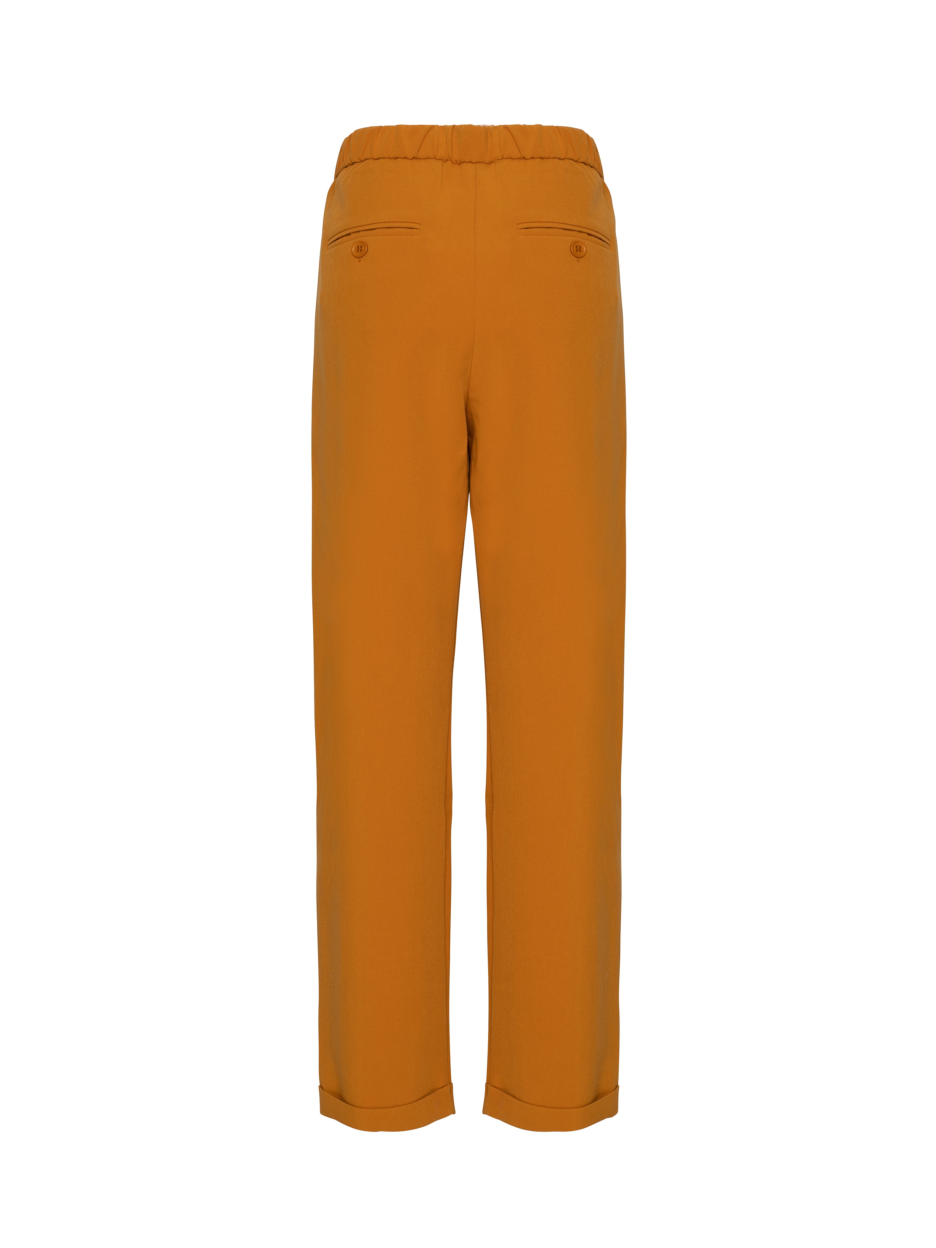 Shop Samsoe & Samsoe Delaun Trousers In Inca Gold