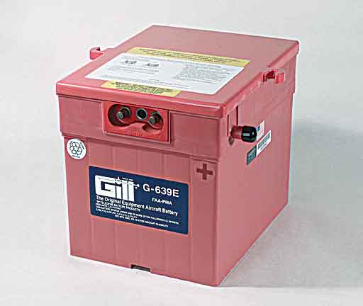 Gill Battery Application Chart