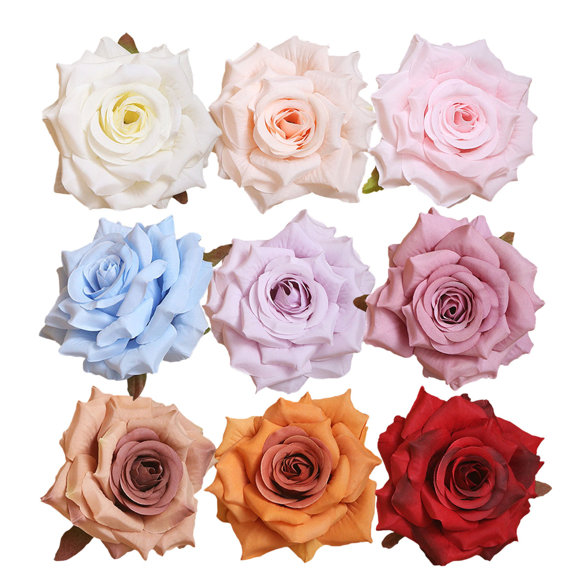  Luxshiny 100pcs Artificial Rose Flower Flower Heads Silk Rose  Flower Heads Silk Rose Heads Corona para Ramos Buchones De Flores Trim  False Flower Decoration Silk Avatar Roses : Home & Kitchen