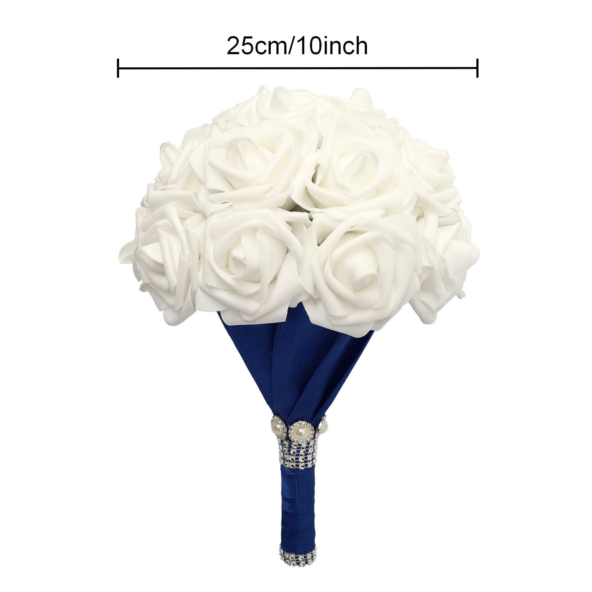 Rose Bridesmaid Bouquet Ribbon Perfectlifeoh De Noiva Wedding Bouquets And  Boutonnieres From Xuenlii, $13.55