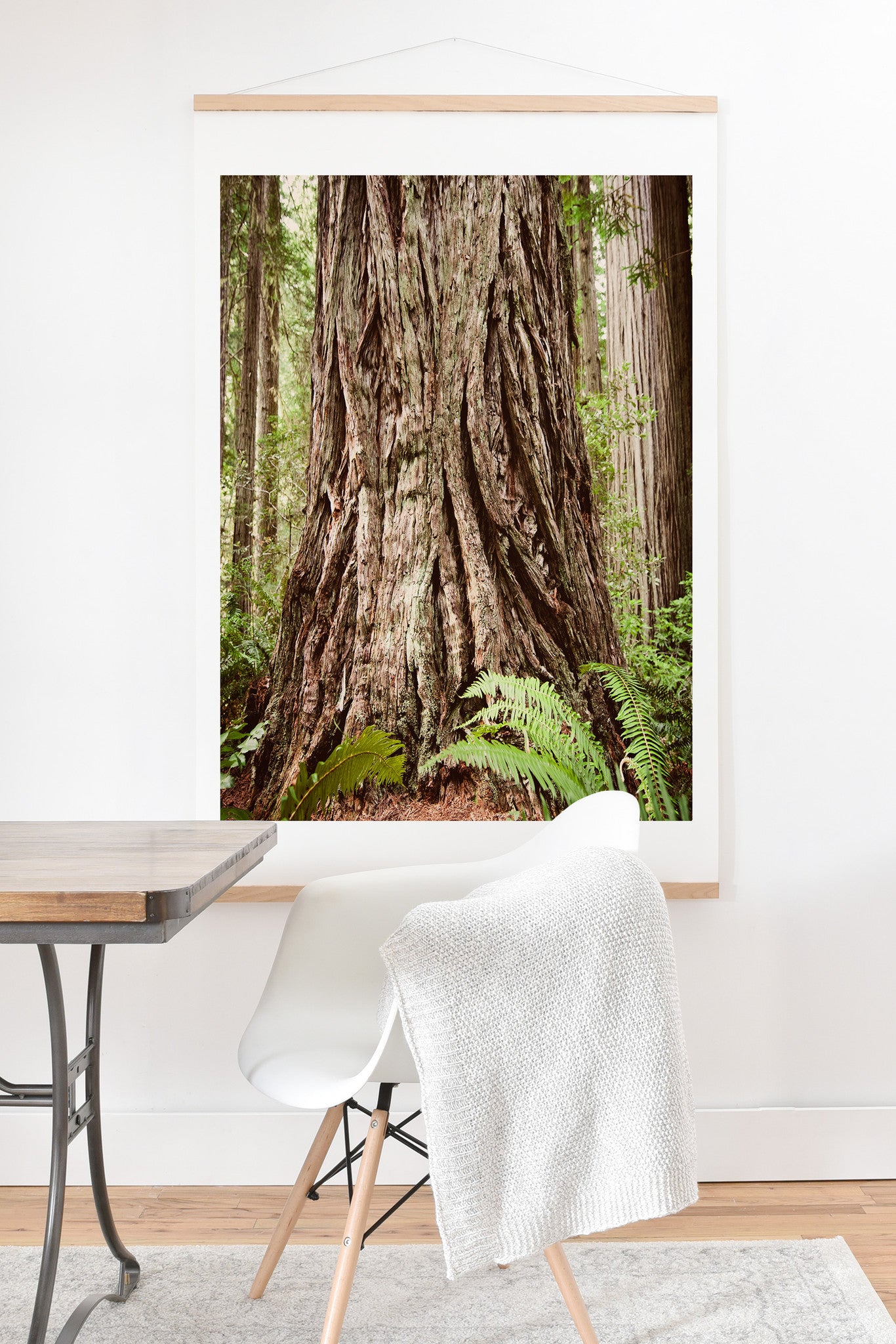 Redwood Trees Art Print And Hanger Bree Madden