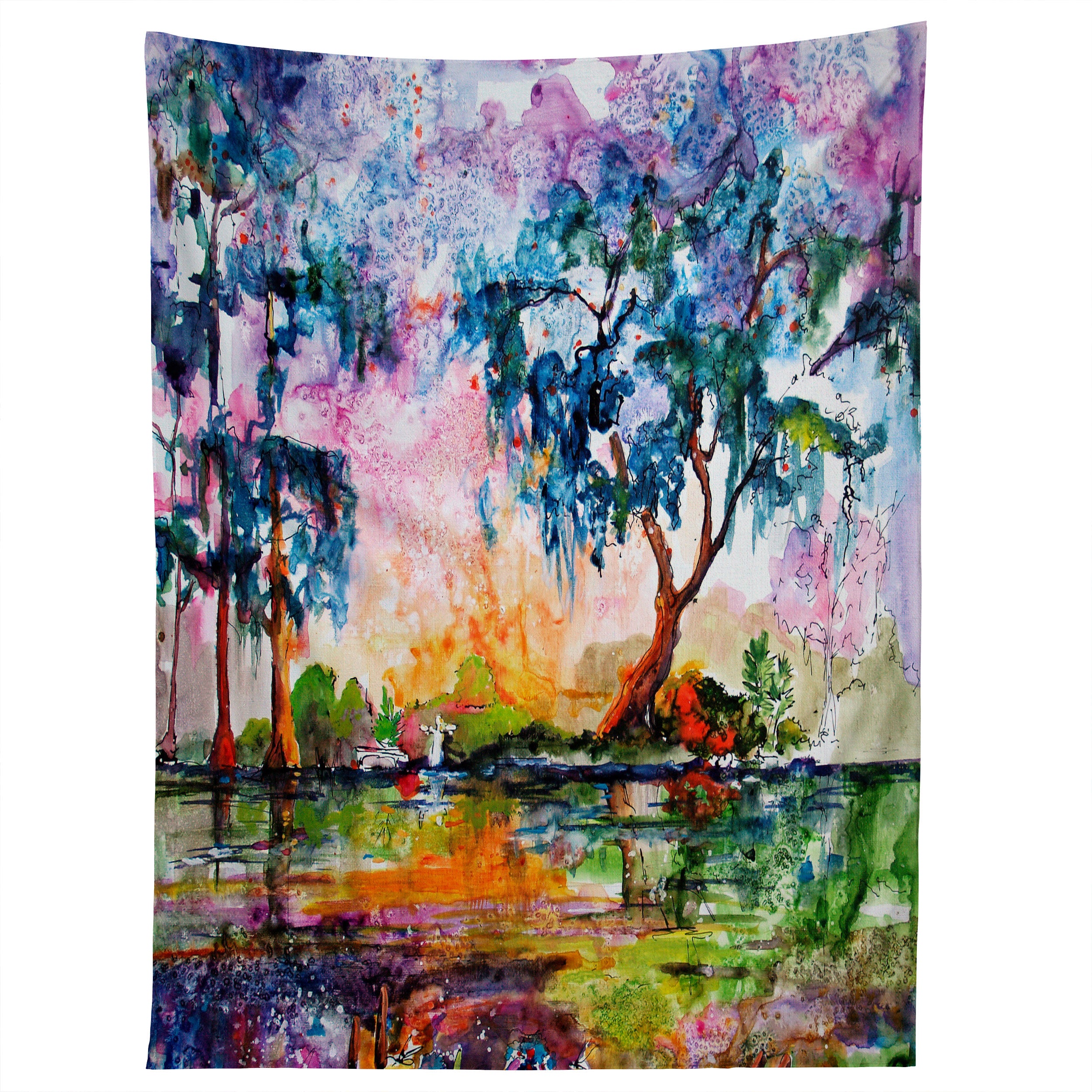 Garden Of Good And Evil Savannah Ga Tapestry Ginette Fine Art