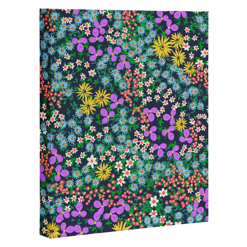 Joy Laforme Flower Bed Art Canvas