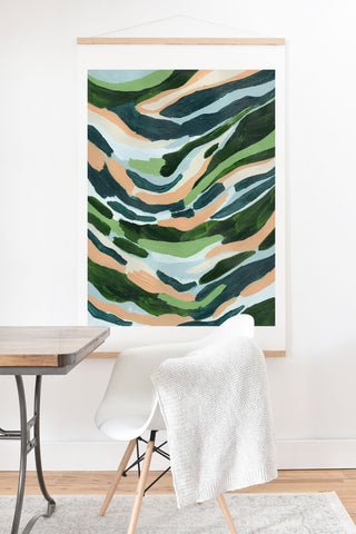 Laura Fedorowicz Wintergreen Art Print And Hanger
