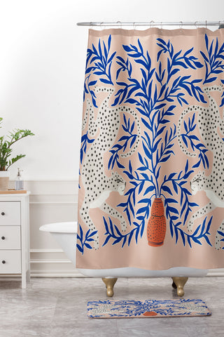 Leopard Vase Acrylic Tray by Megan Galante