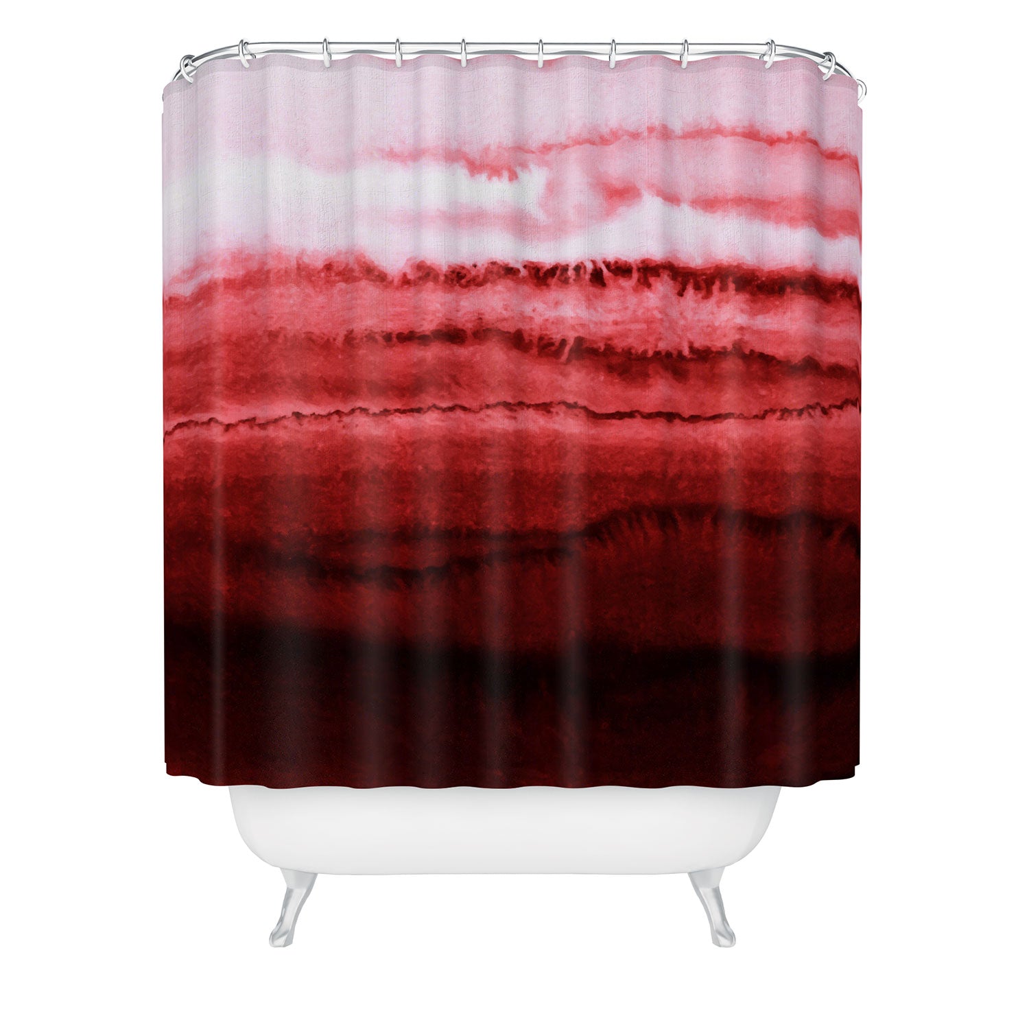 Within The Tides Cranberry Pie Shower Curtain Monika Strigel