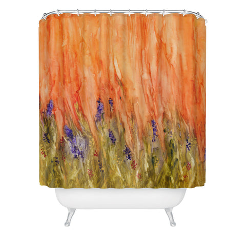 Rosie Brown Shower Curtains Deny Designs