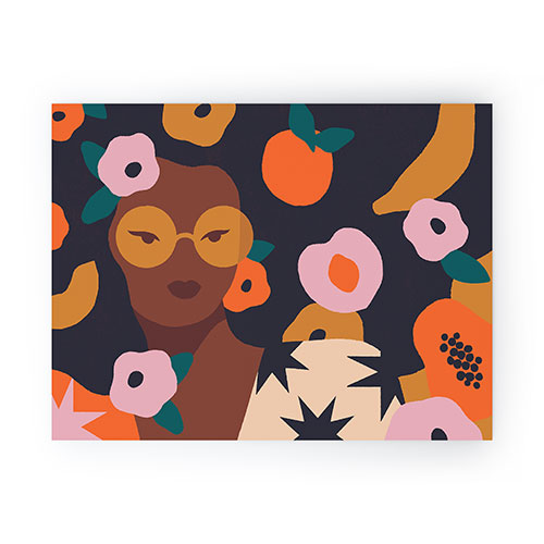 Fruit And Flowers Mini Art Print Sabrena Khadija