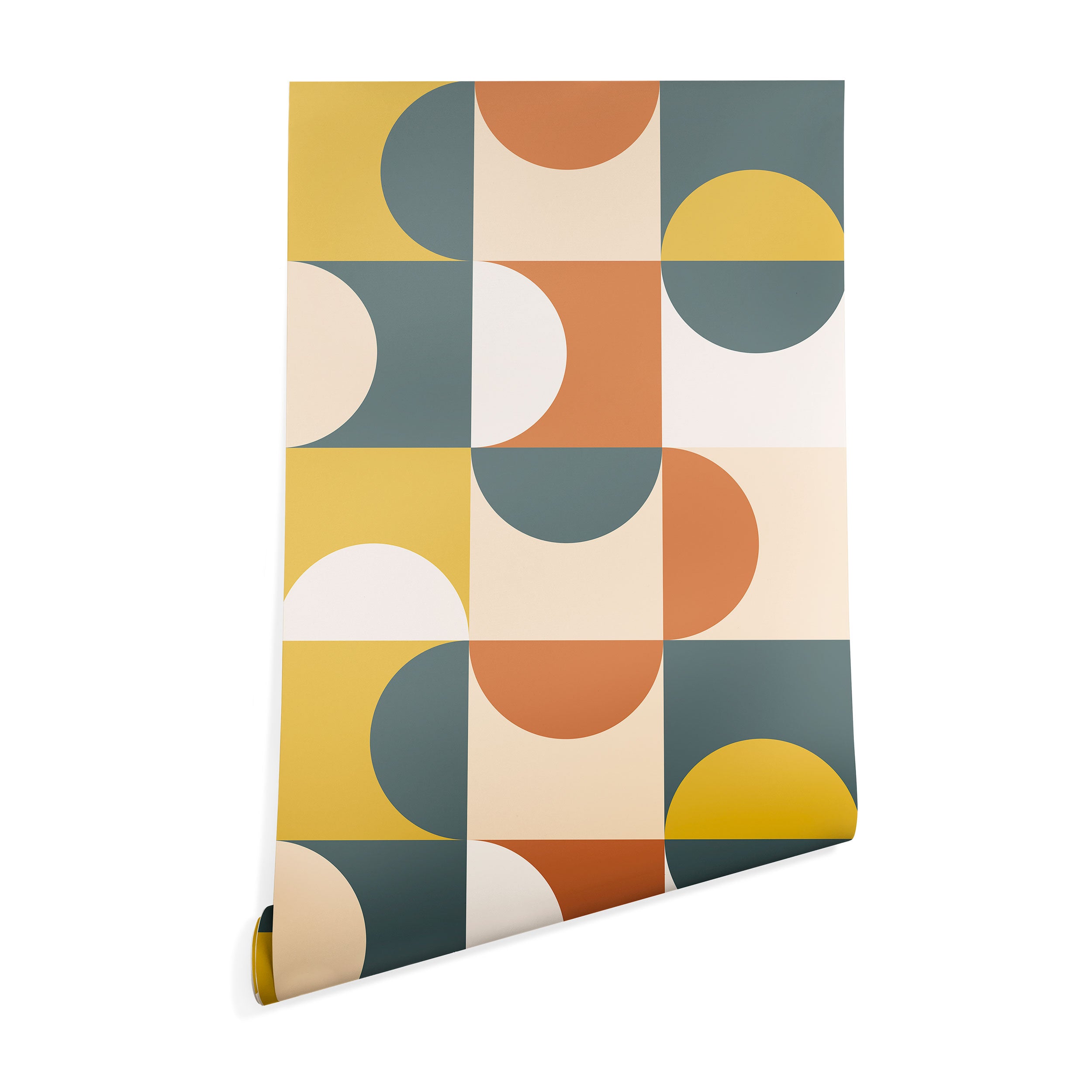 Mid Century Modern Geometric 23 Wallpaper The Old Art Studio