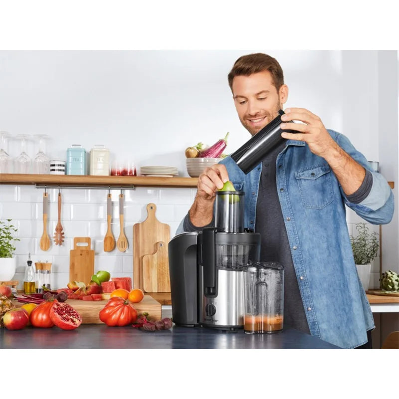 Juicer SSJ B2 Silvercrest Slow – 300 Klaptap