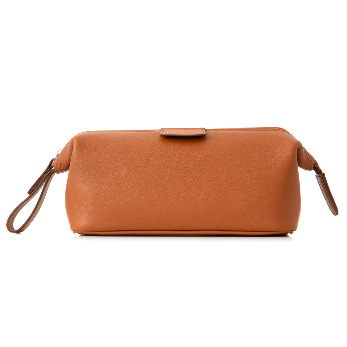 large leather wash bag