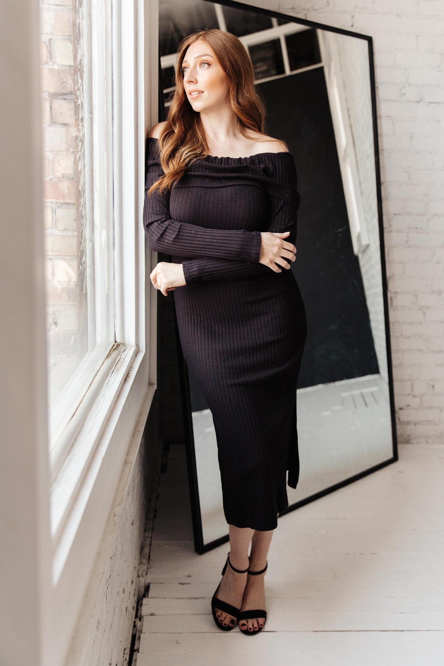 h and m sweater dress