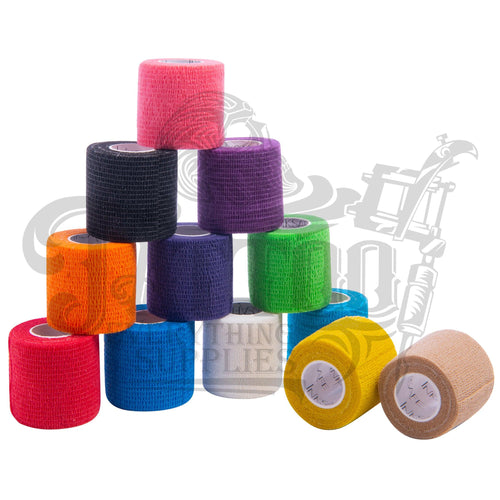 China Tattoo Cohesive Bandage Grip Tape Manufacturers Suppliers Factory   Wholesale Cheap Tattoo Cohesive Bandage Grip Tape  Redtop