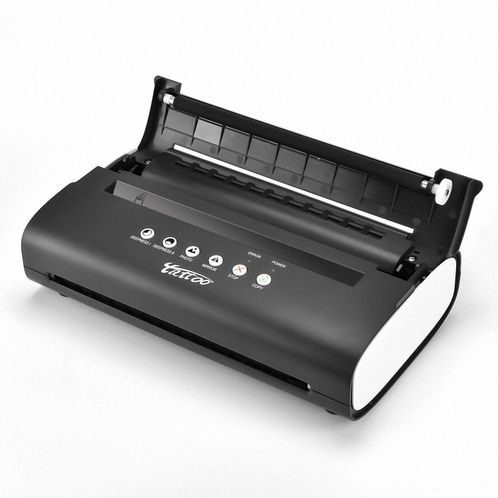 USB Potable Rechargeable Tattoo Transfer Stencil Machine Thermal Copier  Printer  eBay